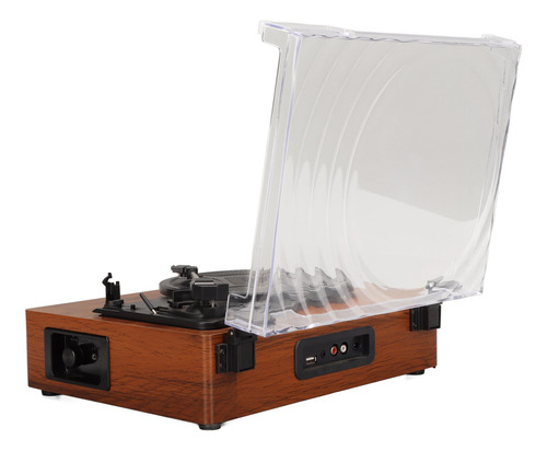 Reproductor De Discos Retro Con Tocadiscos Bluetooth, Disco