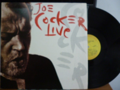 Joe Cocker Live Vinilo Argentino Excelente Ggjjzz