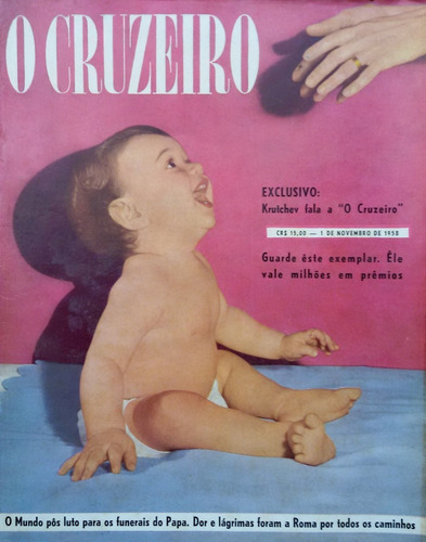 Revista O Cruzeiro 01/11/58