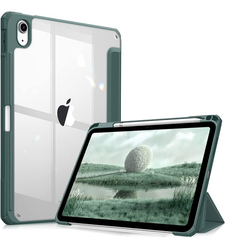 Estuche Funda Smart Case Transparente Para iPad Air 5 10.9