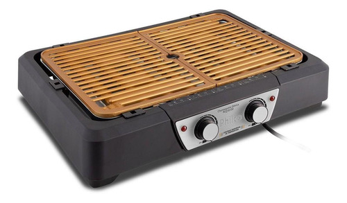 Imagem 3 de 6 de Churrasqueira Elétrica Philco Pcq1810d Maxx Gold 1800w 220v
