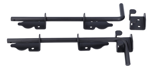 Porta Ground Track, 2 Peças, Porta, Metal Pesado, Preto De 1