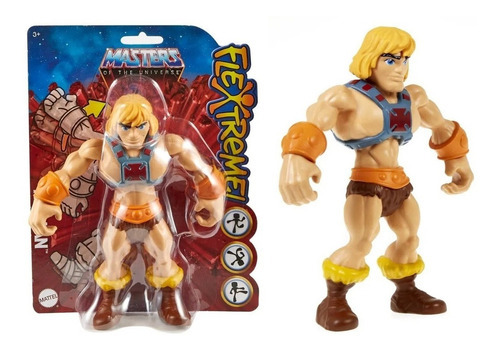 Boneco He-man Masters Of The Universe Flextreme 18 Cm Mattel