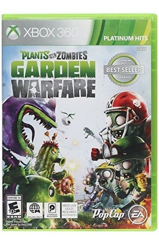Plants Vs Zombies Garden Warfare - Xbox 360 Juego En Línea