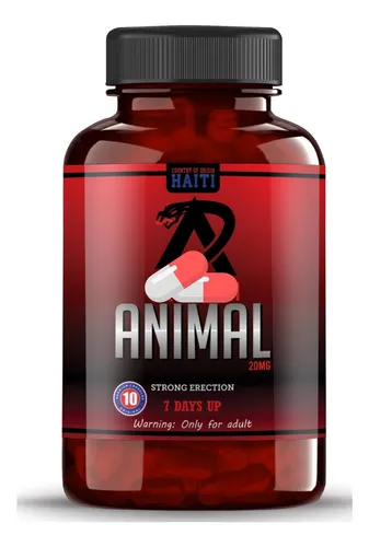 Pastilla Para Erección Fuerte Y Prolongada Animal 10u