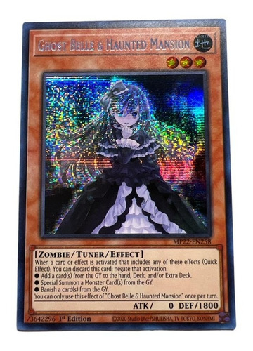 Yugioh Ghost Belle & Haunted Mansion Mp22