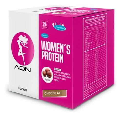 Proteina Womens Protein Caja 10 Sachets - Tienda Fisica
