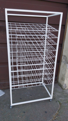 Ganchos Para Panel Ranurado Y Perforado 10 Cm 10 Unidades