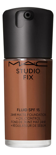 Base Líquida Mac Soft Matte Studio Fix Fps15 - Nw44 - 30ml Tom Média Escura