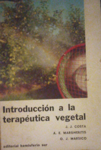 Introducción A La Terapeutica Vegetal Costa Marsico 