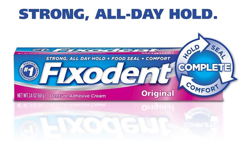 Imagen 6 de 6 de Fixodent Dentadura Adhesiva 3un