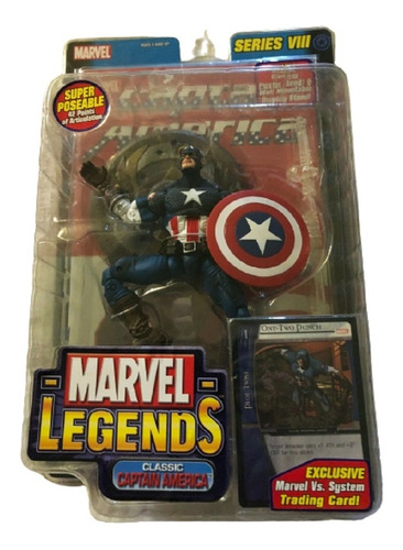 Toybiz Marvel Legends Series 8 2004 Classic Captain America
