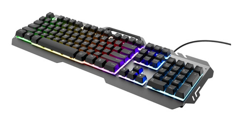 Imagen 2 de 8 de Teclado Trust Esca Membrana Led Gxt 853