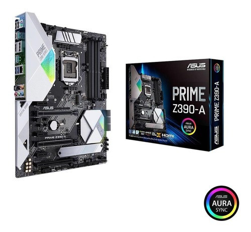 Placa Madre Asus Prime Z390-a Lga 1151 Intel Sata 6 Gb/s Atx