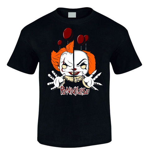 Camiseta It Payaso La Cosa Edicion Black Series Pop Fk