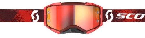 Óculos Scott Fury Chrome Works Vermelho Único