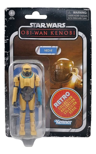 Star Wars Droid Ned-b 9.5cm Obi Wan Kenobi - Kenner Hasbro 