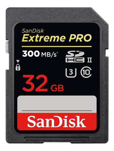 Cartão de memória SanDisk SDSDXPK-032G-ANCIN  Extreme Pro 32GB