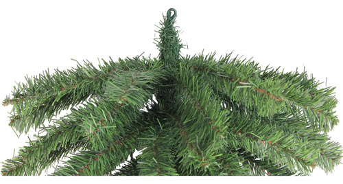 Pine Lágrima X-mas Artificial Swag, Color Verde