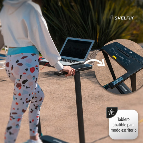 Caminadora Plegable Compacta Bluetooth Svelfik Runtech Lte 3