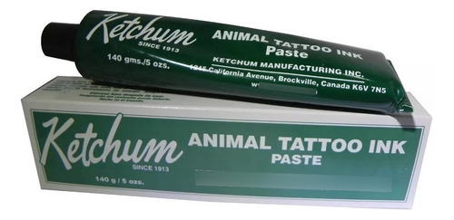 Pasta Tinta Para Tatuar Animales Verde