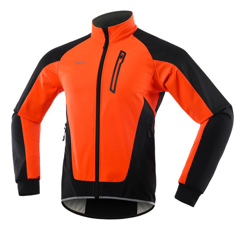 Chaqueta De Ciclismo Impermeable A Prueba De Viento Y Forro 