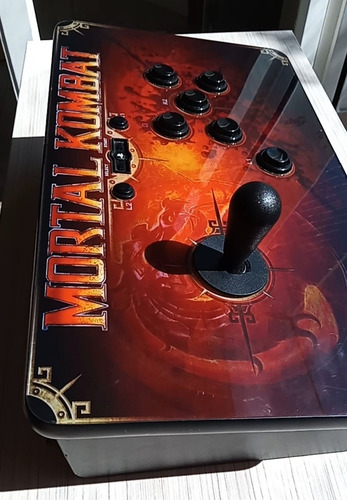 Joystick Play Station 3 Mortal Kombat 3 Arcade Naranja (Usado)