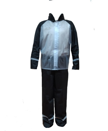 Traje Impermeable 4 Piezas Conjunto Con Zapatones+ Estuche 