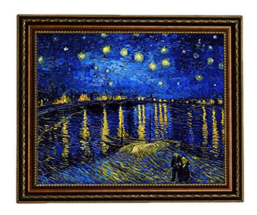 Eliteart - Starry Night Over The Rhone De Vincent Van Gogh G