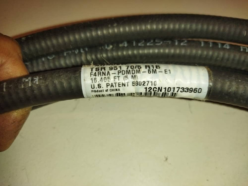 Jumpers Flexible O Cable Coaxial 5 Metros Con Conectores Din