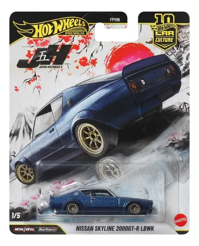 Hot Wheels Premium Nissan Skyline 2000gt-r Lbwk | Parcelamento sem