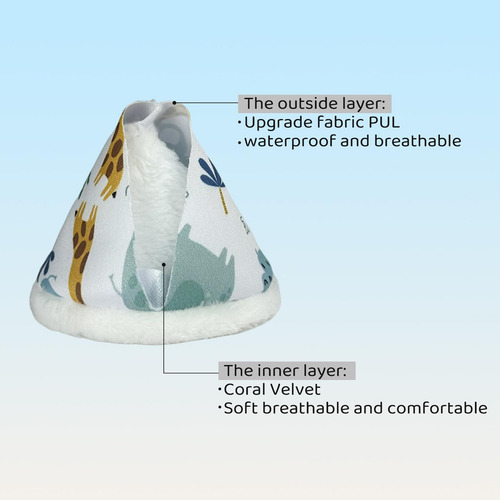 Nueva Funda Para Tipi De Terciopelo Coral Para Bebé Niño