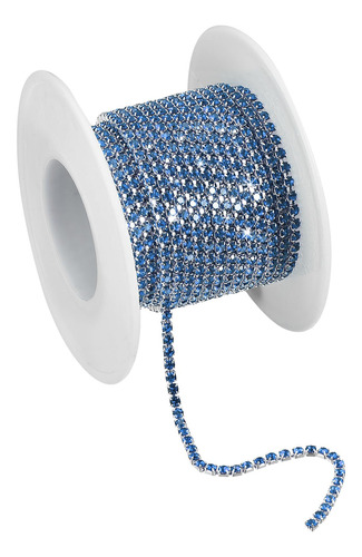 Uxcell Cadena De Diamantes De Imitación De Cristal De 5,5 Y