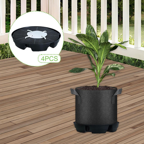 4 Platillos Autorriego Para Plantas, Resistentes, Para Base