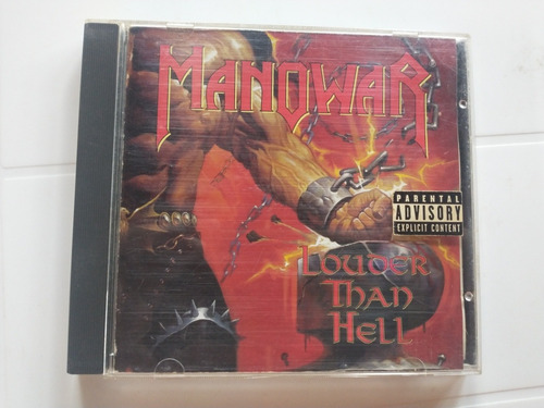 Cd Manowar - Louder Than Hell Importado (Usado)