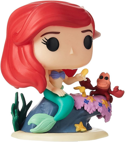 Ariel Y Sebastian Princesas Disney Funko Pop La Sirenita
