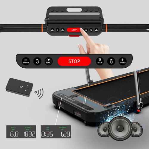 Imagen 8 de 10 de Cinta De Correr Motor Eléctrica Caminadora Plegable Jbh P*