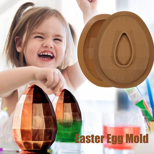 Moldes Para Huevos De Pascua De Silicona Molde De Silicona P