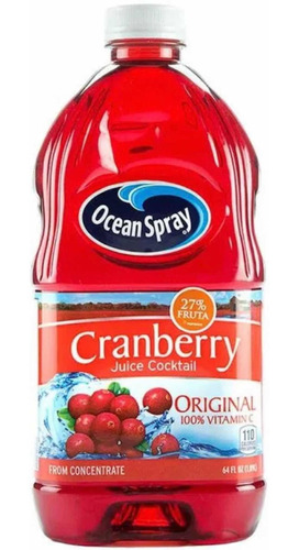 Jugo Ocean Spray Cranberry Cocktail X 1 - mL a $211