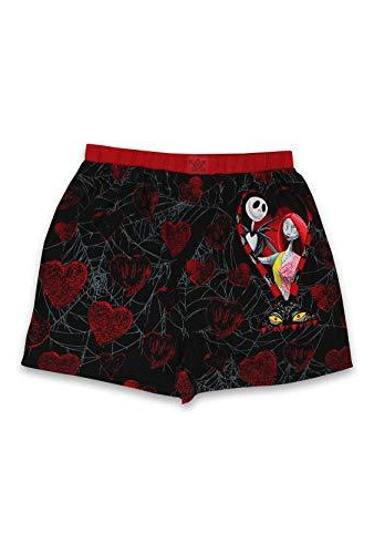 Boxer Talla Medium Para Hombre Disney Jack And Sally