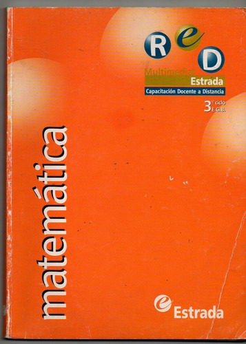 Matematica Red 3 Estrada- Capacitacion Docente Distancia 