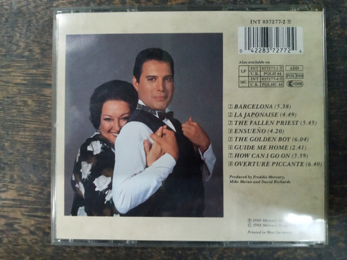 Imagen 2 de 4 de Barcelona * Freddie Mercury / Caballe * Original Importado *