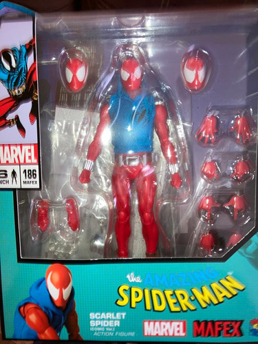 Mafex Spider Man Scarlet