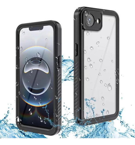 Funda Para iPhone 16e Con Protector De Pantalla Impermeable