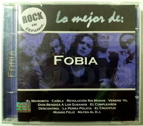 Lo Mejor De Fobia Cd Éxitos Original