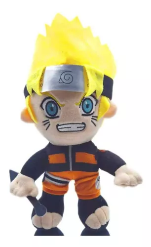 Sasuke Naruto Boruto Pelúcia Anime Pronta Entrega 21cm