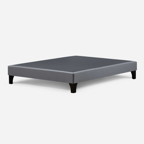 Base Cama Europea  Base Normal 2 Plazas 150 X 200 Cm Gris