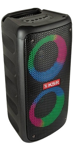 Imagen 1 de 5 de Bafle 2x4  Kaiser Bluetooth Luz Led Radio Ksw-5005