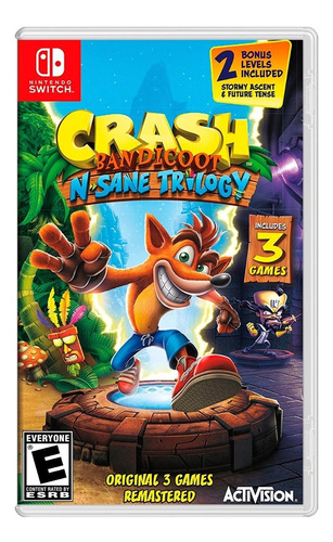 Crash Nsane Triology Nintendo Switch Sellado