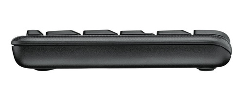 Kit De Teclado E Mouse Sem Fio Logitech Mk220 Português Br Preto Preto